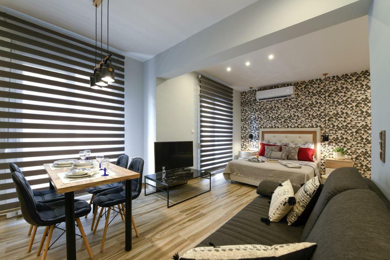 Adell Luxury Apartments Kavala Bagian luar foto