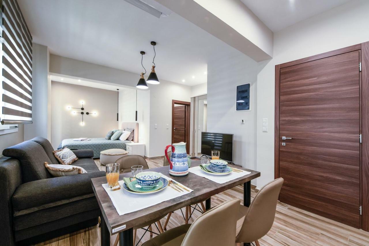 Adell Luxury Apartments Kavala Bagian luar foto