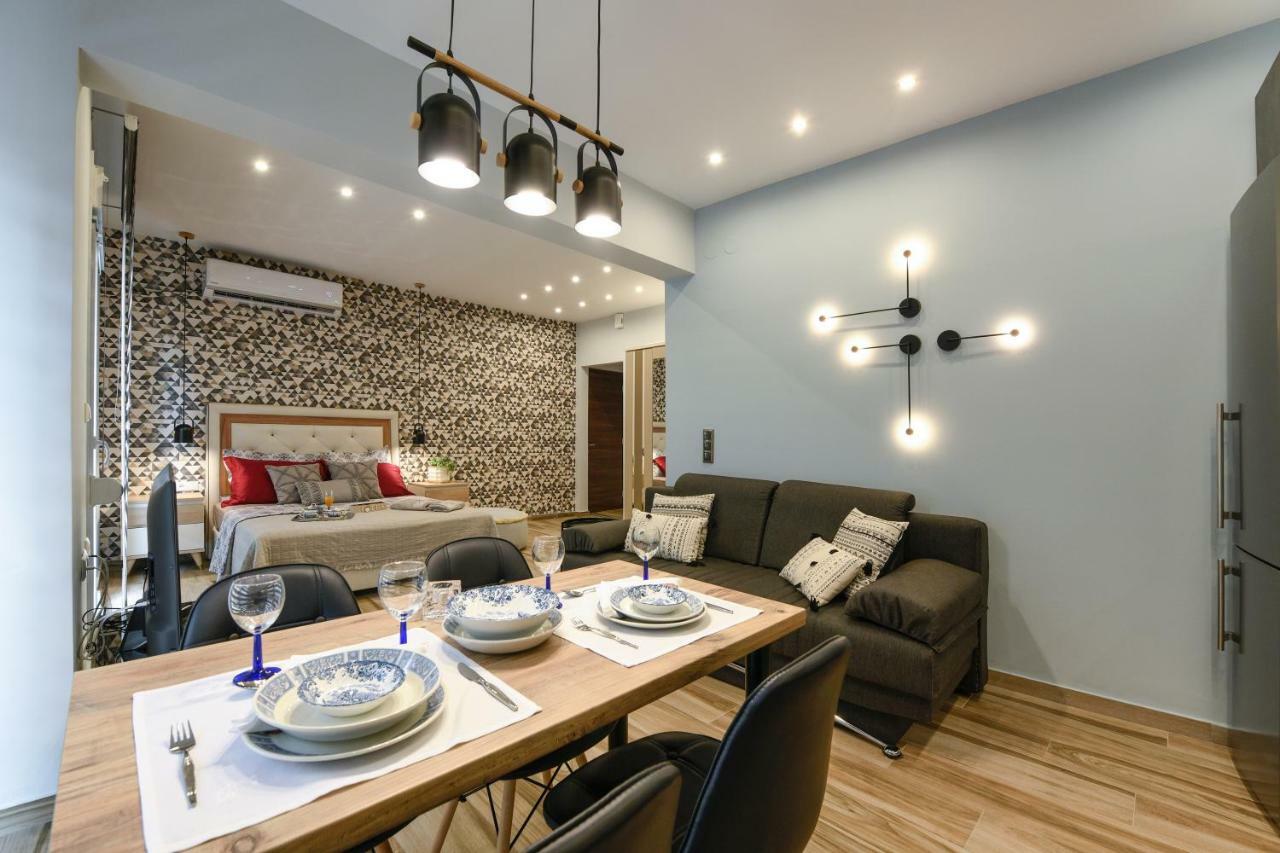 Adell Luxury Apartments Kavala Bagian luar foto